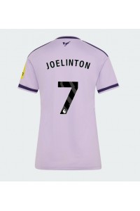 Newcastle United Joelinton #7 Jalkapallovaatteet Naisten Kolmaspaita 2026-27 Lyhythihainen
